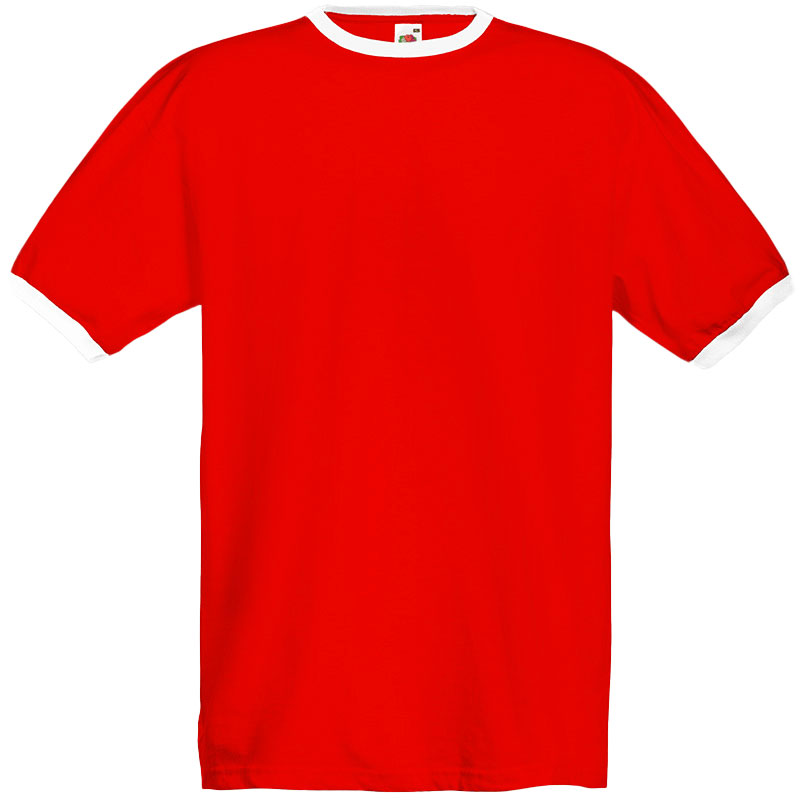 Camiseta Bicolor Ringer Hombre Frontal